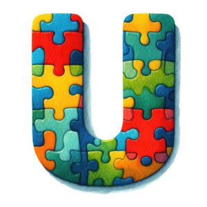 Heat transfers Iron on stickers  Puzzle letter 31 for Tshirts Iron on Decal Patches Stickers Clothes Hat Pillows DIY Crafts