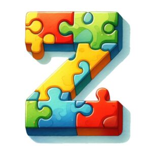 Heat transfers Iron on stickers  Puzzle letter 36 for Tshirts Iron on Decal Patches Stickers Clothes Hat Pillows DIY Crafts