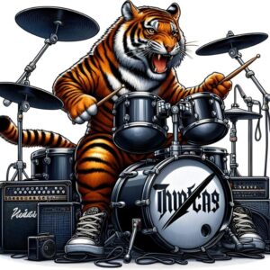 Heat transfers Iron on stickers  Rock Animals 3 for Tshirts Iron on Decal Patches Stickers Clothes Hat Pillows DIY Crafts