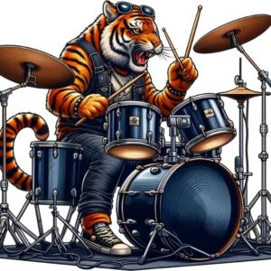 Heat transfers Iron on stickers  Rock Animals 5 for Tshirts Iron on Decal Patches Stickers Clothes Hat Pillows DIY Crafts