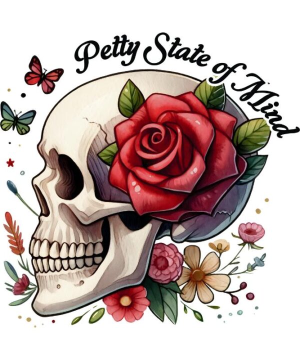 Heat transfers Iron on stickers  Skull Skeleton 24 for Tshirts Iron on Decal Patches Stickers Clothes Hat Pillows DIY Crafts