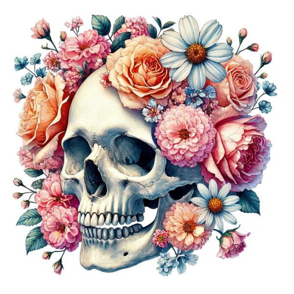 Heat transfers Iron on stickers  Skull Skeleton 48 for Tshirts Iron on Decal Patches Stickers Clothes Hat Pillows DIY Crafts