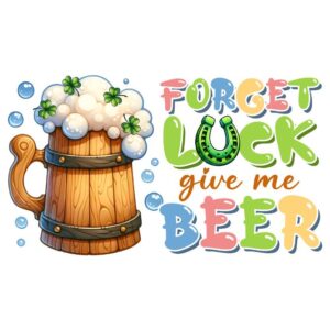 Heat transfers Iron on stickers  St Patricks Day 3 for Tshirts Iron on Decal Patches Stickers Clothes Hat Pillows DIY Crafts