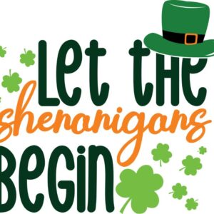 Heat transfers Iron on stickers  St Patricks Day 44 for Tshirts Iron on Decal Patches Stickers Clothes Hat Pillows DIY Crafts