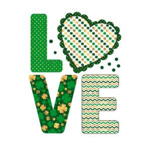 Heat transfers Iron on stickers  St Patricks Day 50 for Tshirts Iron on Decal Patches Stickers Clothes Hat Pillows DIY Crafts