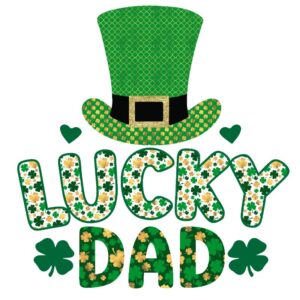 Heat transfers Iron on stickers  St Patricks Day 58 for Tshirts Iron on Decal Patches Stickers Clothes Hat Pillows DIY Crafts