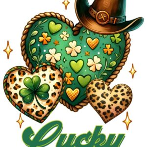 Heat transfers Iron on stickers  St Patricks Day 7 for Tshirts Iron on Decal Patches Stickers Clothes Hat Pillows DIY Crafts