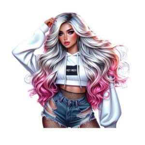 Heat transfers Iron on stickers  Tattoo girl 11 for Tshirts Iron on Decal Patches Stickers Clothes Hat Pillows DIY Crafts