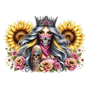 Heat transfers Iron on stickers  Tattoo girl 120 for Tshirts Iron on Decal Patches Stickers Clothes Hat Pillows DIY Crafts