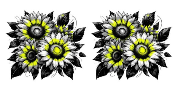 Heat transfers Iron on stickers  Tattoo girl 164 for Tshirts Iron on Decal Patches Stickers Clothes Hat Pillows DIY Crafts