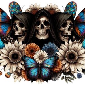 Heat transfers Iron on stickers  Tattoo girl 175 for Tshirts Iron on Decal Patches Stickers Clothes Hat Pillows DIY Crafts