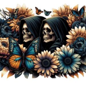 Heat transfers Iron on stickers  Tattoo girl 177 for Tshirts Iron on Decal Patches Stickers Clothes Hat Pillows DIY Crafts