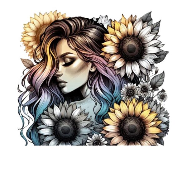 Heat transfers Iron on stickers  Tattoo girl 178 for Tshirts Iron on Decal Patches Stickers Clothes Hat Pillows DIY Crafts