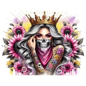 Heat transfers Iron on stickers  Tattoo girl 20 for Tshirts Iron on Decal Patches Stickers Clothes Hat Pillows DIY Crafts