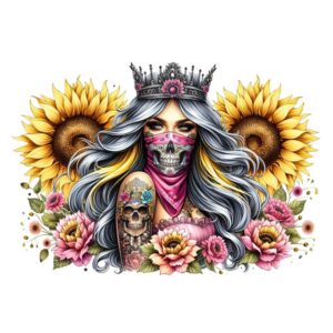 Heat transfers Iron on stickers  Tattoo girl 21 for Tshirts Iron on Decal Patches Stickers Clothes Hat Pillows DIY Crafts