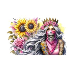 Heat transfers Iron on stickers  Tattoo girl 31 for Tshirts Iron on Decal Patches Stickers Clothes Hat Pillows DIY Crafts