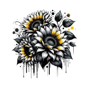 Heat transfers Iron on stickers  Tattoo girl 50 for Tshirts Iron on Decal Patches Stickers Clothes Hat Pillows DIY Crafts