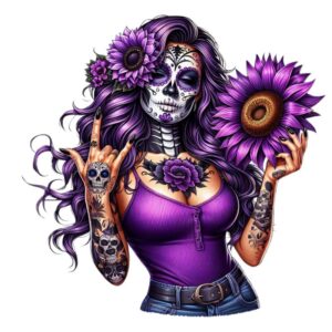Heat transfers Iron on stickers  Tattoo girl 80 for Tshirts Iron on Decal Patches Stickers Clothes Hat Pillows DIY Crafts