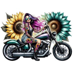 Heat transfers Iron on stickers  Tattoo girl 83 for Tshirts Iron on Decal Patches Stickers Clothes Hat Pillows DIY Crafts