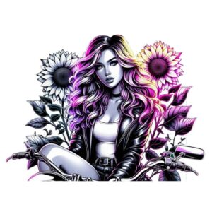 Heat transfers Iron on stickers  Tattoo girl 90 for Tshirts Iron on Decal Patches Stickers Clothes Hat Pillows DIY Crafts
