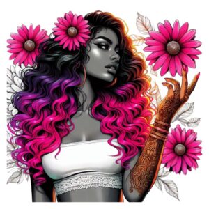 Heat transfers Iron on stickers  Tattoo girl 93 for Tshirts Iron on Decal Patches Stickers Clothes Hat Pillows DIY Crafts