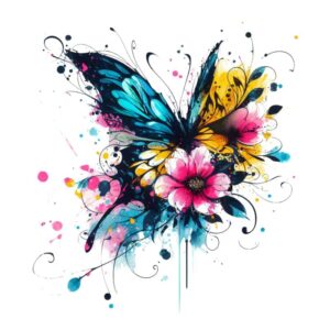 Heat transfers Iron on stickers  Tattoo girl 98 for Tshirts Iron on Decal Patches Stickers Clothes Hat Pillows DIY Crafts