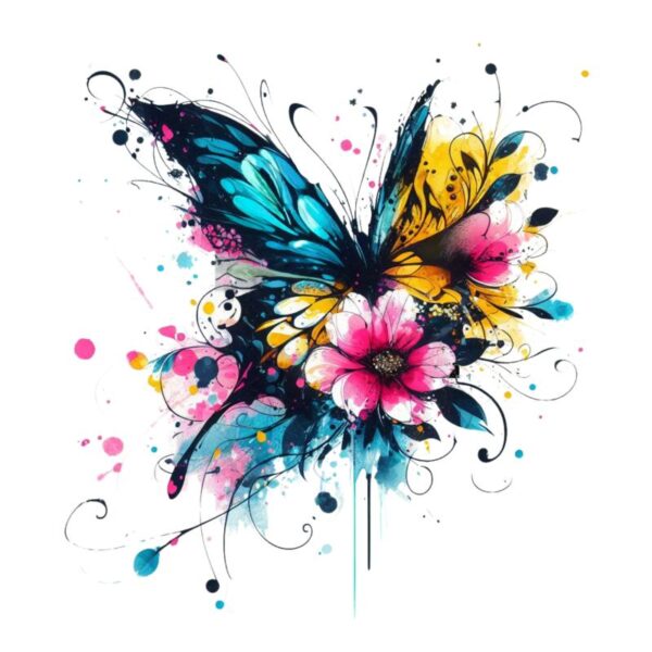 Heat transfers Iron on stickers  Tattoo girl 98 for Tshirts Iron on Decal Patches Stickers Clothes Hat Pillows DIY Crafts
