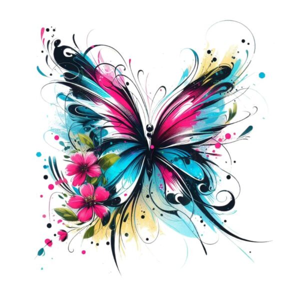 Heat transfers Iron on stickers  Tattoo girl 99 for Tshirts Iron on Decal Patches Stickers Clothes Hat Pillows DIY Crafts