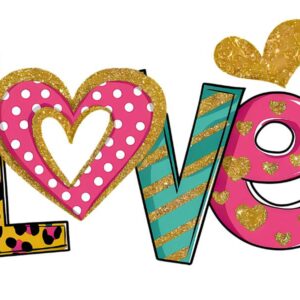 Heat transfers Iron on stickers  Valentine`s Day Valentine lover 106 for Tshirts Iron on Decal Patches Stickers Clothes Hat Pillows DIY Crafts