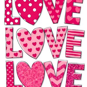 Heat transfers Iron on stickers  Valentine`s Day Valentine lover 118 for Tshirts Iron on Decal Patches Stickers Clothes Hat Pillows DIY Crafts