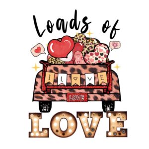 Heat transfers Iron on stickers  Valentine`s Day Valentine lover 159 for Tshirts Iron on Decal Patches Stickers Clothes Hat Pillows DIY Crafts
