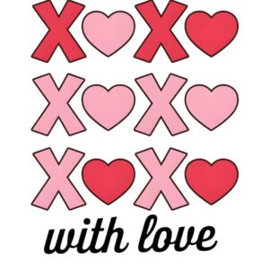 Heat transfers Iron on stickers  Valentine`s Day Valentine lover 186 for Tshirts Iron on Decal Patches Stickers Clothes Hat Pillows DIY Crafts
