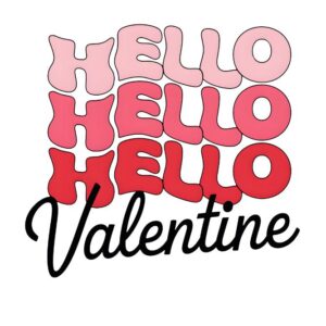 Heat transfers Iron on stickers  Valentine`s Day Valentine lover 202 for Tshirts Iron on Decal Patches Stickers Clothes Hat Pillows DIY Crafts
