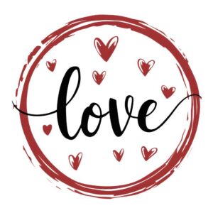 Heat transfers Iron on stickers  Valentine`s Day Valentine lover 249 for Tshirts Iron on Decal Patches Stickers Clothes Hat Pillows DIY Crafts