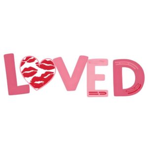 Heat transfers Iron on stickers  Valentine`s Day Valentine lover 281 for Tshirts Iron on Decal Patches Stickers Clothes Hat Pillows DIY Crafts