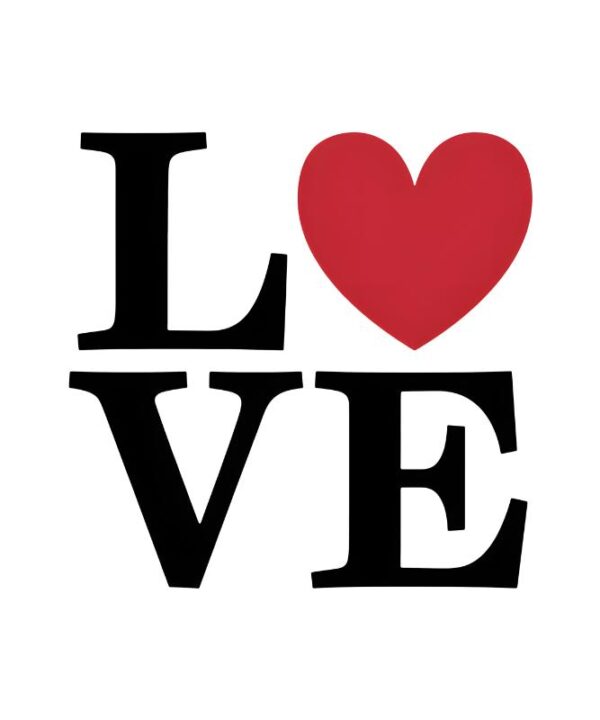 Heat transfers Iron on stickers  Valentine`s Day Valentine lover 288 for Tshirts Iron on Decal Patches Stickers Clothes Hat Pillows DIY Crafts