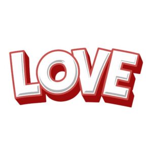 Heat transfers Iron on stickers  Valentine`s Day Valentine lover 289 for Tshirts Iron on Decal Patches Stickers Clothes Hat Pillows DIY Crafts