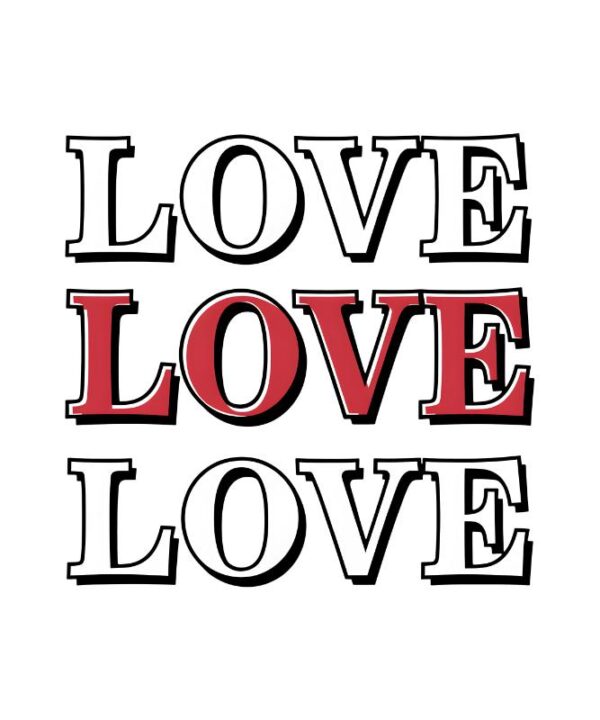 Heat transfers Iron on stickers  Valentine`s Day Valentine lover 293 for Tshirts Iron on Decal Patches Stickers Clothes Hat Pillows DIY Crafts