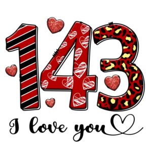 Heat transfers Iron on stickers  Valentine`s Day Valentine lover 295 for Tshirts Iron on Decal Patches Stickers Clothes Hat Pillows DIY Crafts