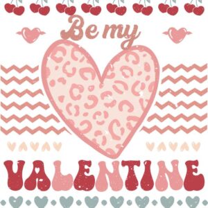 Heat transfers Iron on stickers  Valentine`s Day Valentine lover 314 for Tshirts Iron on Decal Patches Stickers Clothes Hat Pillows DIY Crafts