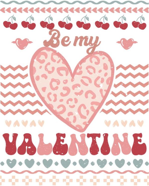 Heat transfers Iron on stickers  Valentine`s Day Valentine lover 314 for Tshirts Iron on Decal Patches Stickers Clothes Hat Pillows DIY Crafts