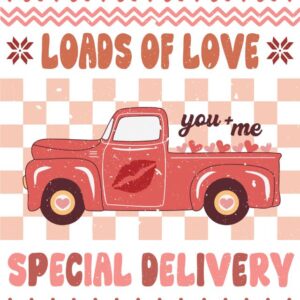 Heat transfers Iron on stickers  Valentine`s Day Valentine lover 323 for Tshirts Iron on Decal Patches Stickers Clothes Hat Pillows DIY Crafts
