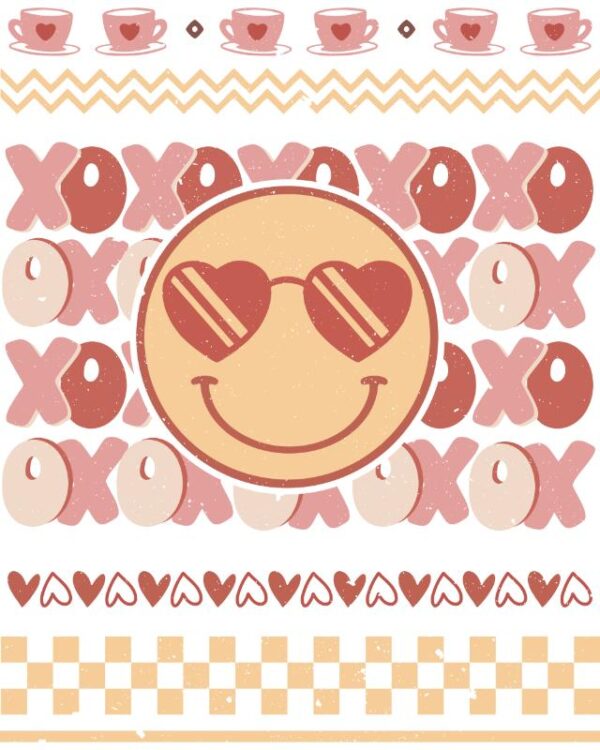 Heat transfers Iron on stickers  Valentine`s Day Valentine lover 348 for Tshirts Iron on Decal Patches Stickers Clothes Hat Pillows DIY Crafts