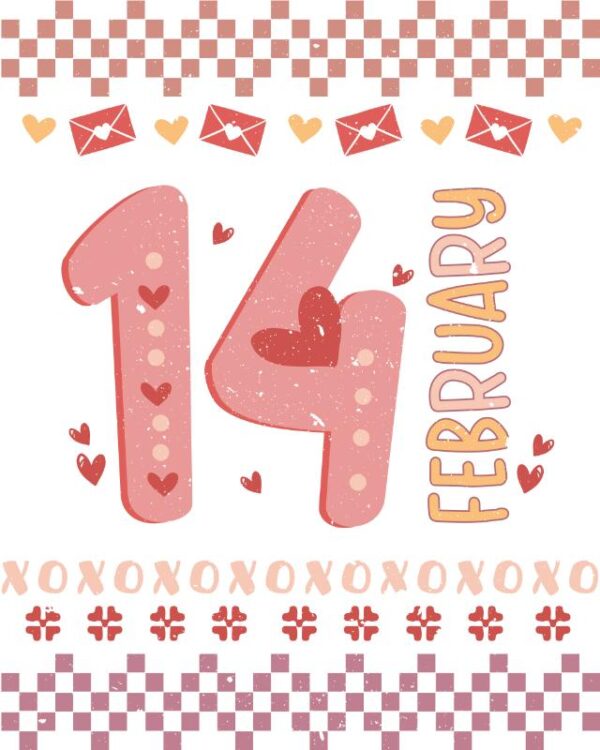 Heat transfers Iron on stickers  Valentine`s Day Valentine lover 362 for Tshirts Iron on Decal Patches Stickers Clothes Hat Pillows DIY Crafts