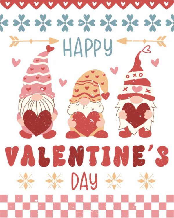Heat transfers Iron on stickers  Valentine`s Day Valentine lover 365 for Tshirts Iron on Decal Patches Stickers Clothes Hat Pillows DIY Crafts