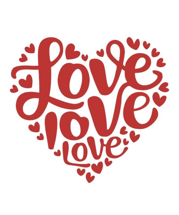 Heat transfers Iron on stickers  Valentine`s Day Valentine lover 398 for Tshirts Iron on Decal Patches Stickers Clothes Hat Pillows DIY Crafts