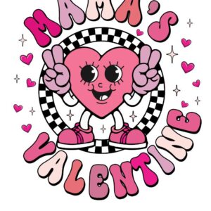 Heat transfers Iron on stickers  Valentine`s Day Valentine lover 405 for Tshirts Iron on Decal Patches Stickers Clothes Hat Pillows DIY Crafts