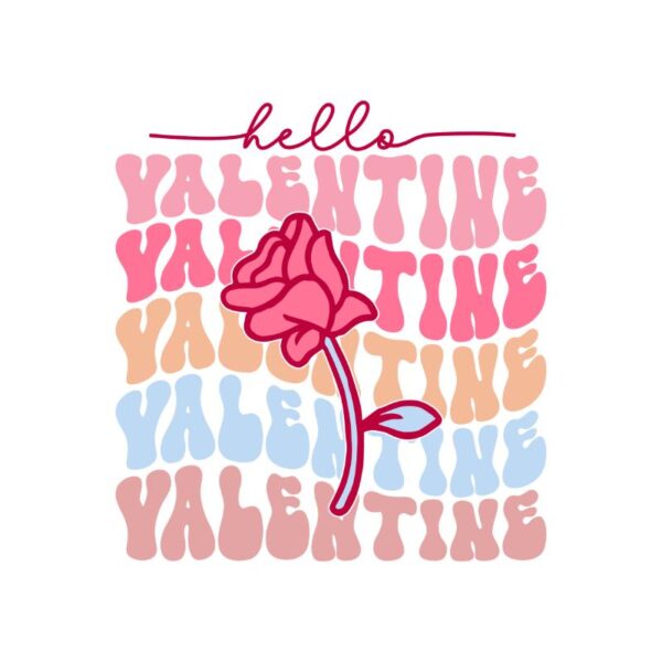 Heat transfers Iron on stickers  Valentine`s Day Valentine lover 410 for Tshirts Iron on Decal Patches Stickers Clothes Hat Pillows DIY Crafts
