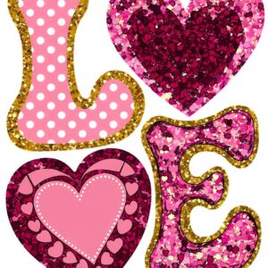 Heat transfers Iron on stickers  Valentine`s Day Valentine lover 47 for Tshirts Iron on Decal Patches Stickers Clothes Hat Pillows DIY Crafts
