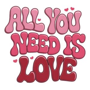 Heat transfers Iron on stickers  Valentine`s Day Valentine lover 51 for Tshirts Iron on Decal Patches Stickers Clothes Hat Pillows DIY Crafts